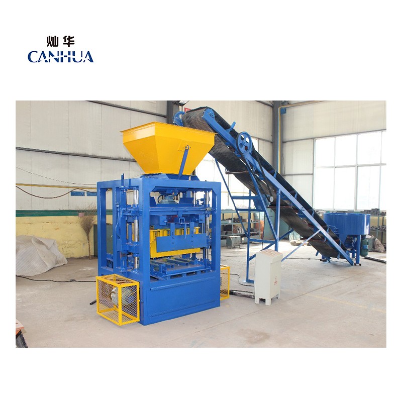 QT4-24 high quality construction ecological automatic small concrete block making machine