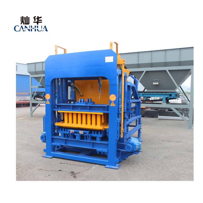 QT4-15 automatic habiterra cement pallet hollow brick block making machines plant dubai price