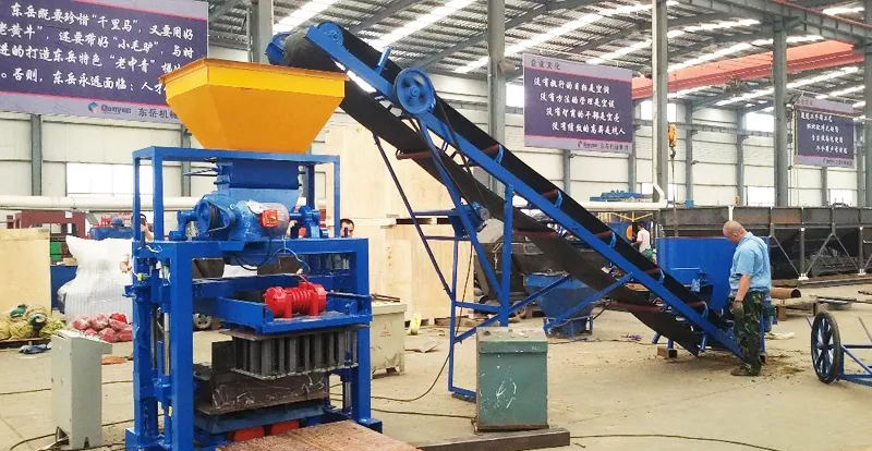 QT40-1 china cheap semi automatic concrete cement brick block making machine price in fiji(图12)