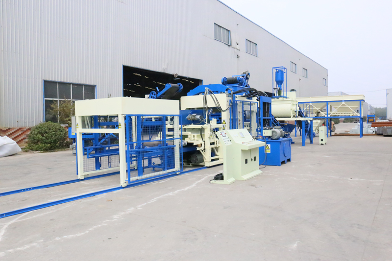 QT5-15 automatic hydraulic concrete curb machine for sale(图4)