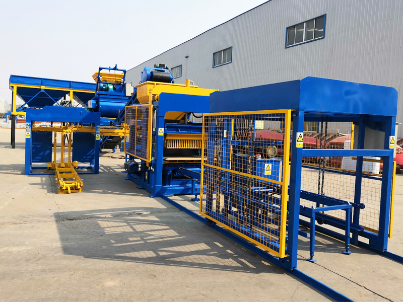 QT5-15 automatic hydraulic concrete curb machine for sale(图2)