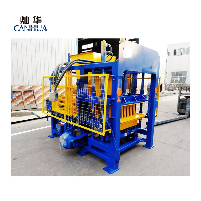 QT4-15 automatic habiterra cement pallet hollow brick block making machines plant dubai price