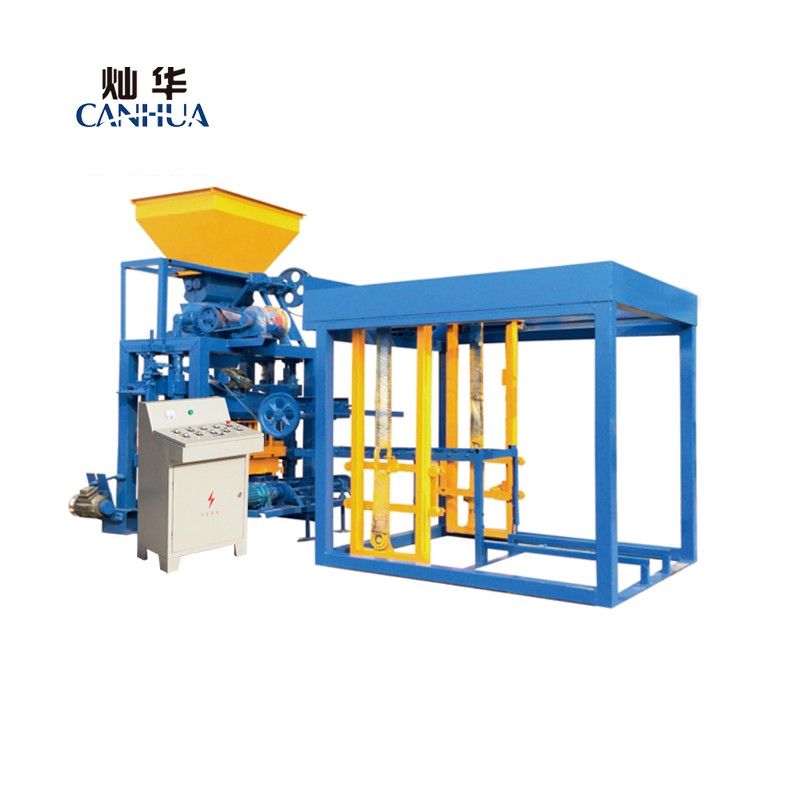 QT40-1 china cheap semi automatic concrete cement brick block making machine price in fiji