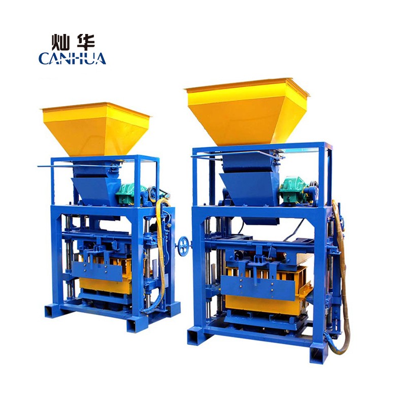 QT40-1 china cheap semi automatic concrete cement brick block making machine price in fiji