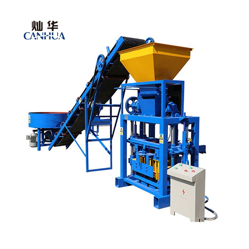QT40-1 china cheap semi automatic concrete cement brick block making machine price in fiji